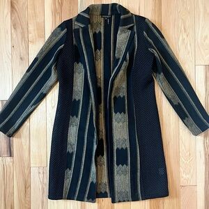 Alberto Makali Long Lightweight Stylish Coat with Mesh Siding